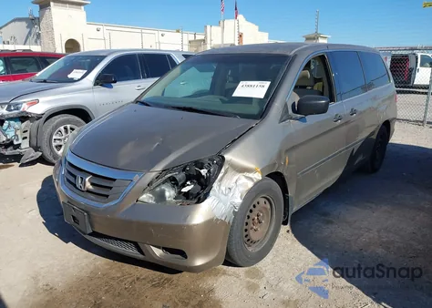 2009 Honda Odyssey Lx z USA, uszkodzony, nr VIN 5FNRL38269B025926